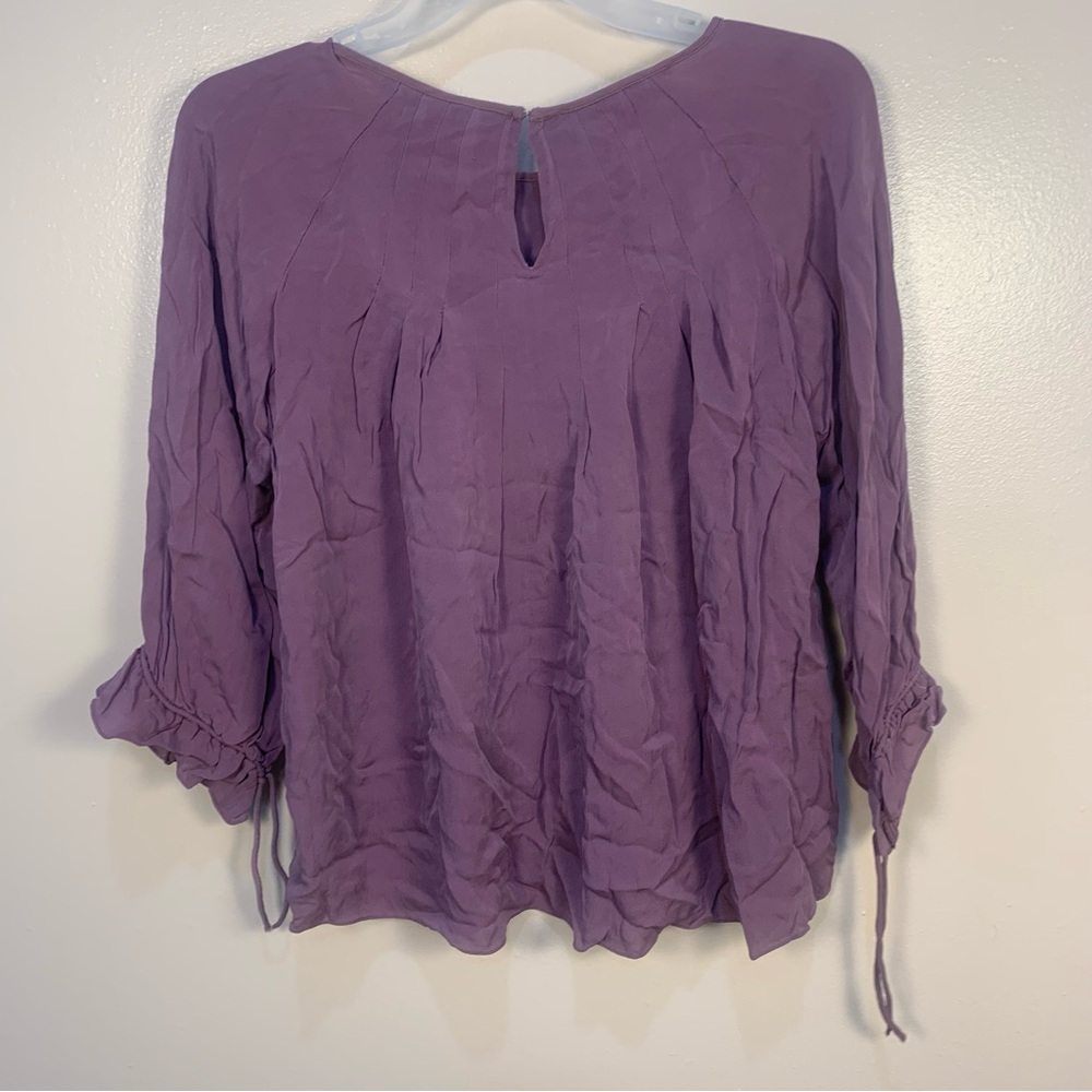 Sachin + Babi for Ankasa 100% Silk Sequin Embellished Blouse - Picture 14 of 15